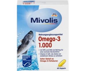 Mivolis Oméga 3-1000, 60 Gélules