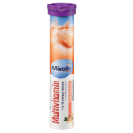 Comprimés effervescents multivitamines 20 pièces, Mivolis
