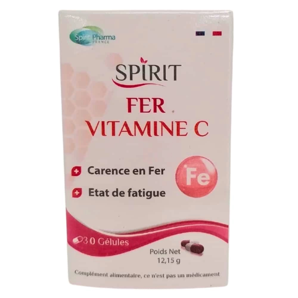 spirit-pharma-fer-et-vitamine-c-etat-de-fatigue-30-gelules
