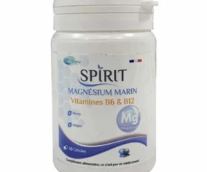 SPIRIT PHARMA – Magnésium Marin Et Vitamine B6 Et B12 – 30 Gélules