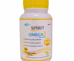 SPIRIT PHARMA – Oméga 3 Epa Et Dha 500mg – 120 Capsules
