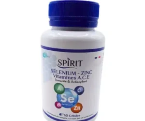 SPIRIT PHARMA – Selenium Zinc Vitamines A.c.e 60gelules
