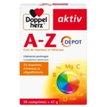 DOPPEL HERZ – Aktiv A-Z Depot Cure de Vitamines et Mineraux – 30 Comprimes