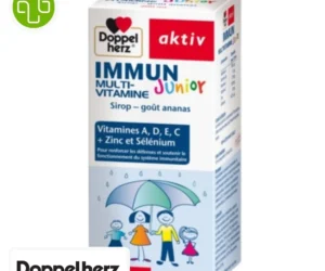 DOPPEL HERZ – Aktiv Immun Multi-Vitamine Junior Sirop Gout Ananas – 200ml