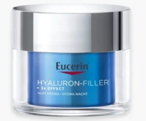 EUCERIN – Hyaluron-Filler 3X Effect Soin de Nuit Booster D’hydratation – 50ml