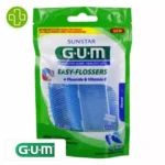GUM – Easy-Flossers Cire et Fluoride 890