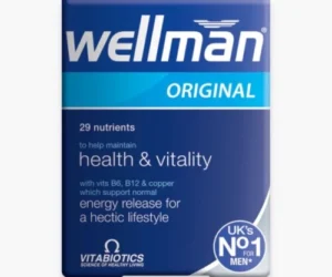 VITABIOTICS – Wellman Sante et Vitalite Homme – 30 comprimes